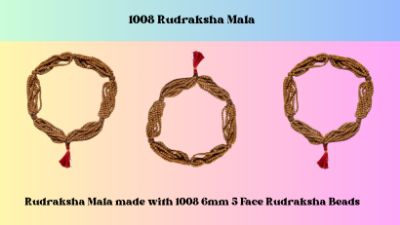 The significance of 1008 Rudraksha Mala 